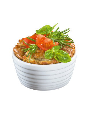 Coppetta tonda Burgund in porcellana 10 cm | Kuchenprofi