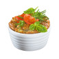 Coppetta tonda Burgund in porcellana 10 cm | Kuchenprofi