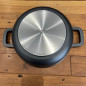 Tegame 2 manici antiaderente con coperchio Phantom 28cm