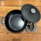 Tegame 2 manici antiaderente con coperchio Phantom 28cm