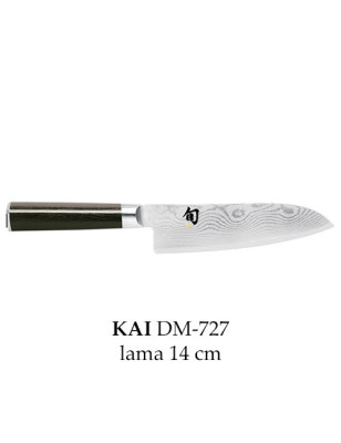 Coltello mini Santoku damasco Kai DM-727 cm 14