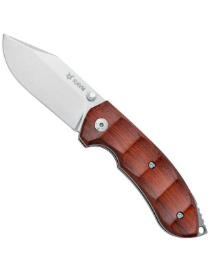 Coltello chiudibile da caccia Ravn Fox FX-514 con manico in legno di Cocobolo