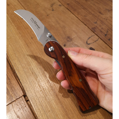 Coltello chiudibile per funghi Fox 408 legno Cocobolo