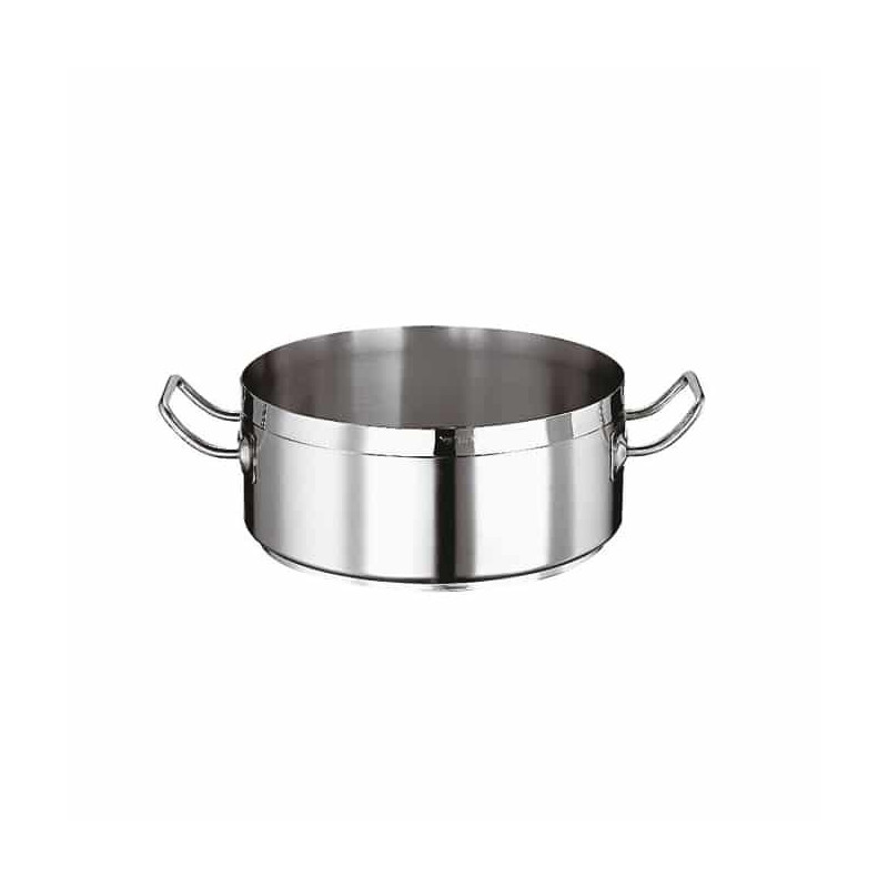 Casseruola bassa Paderno acciaio inox 20 cm