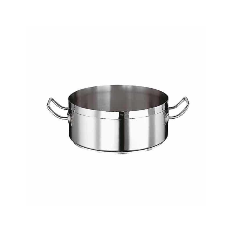 Casseruola bassa Paderno acciaio inox 24 cm Casseruola bassa Paderno acciaio inox 24 cm