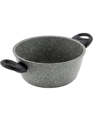 Casseruola 2 manici Monolitica Barazzoni cm 24. Alta qualità made in Italy