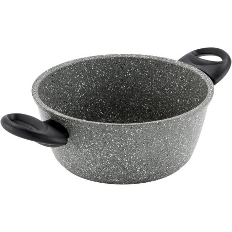 Casseruola 2 manici Monolitica Barazzoni cm 24. Alta qualità made in Italy