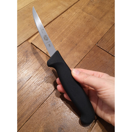 Coltello disosso volatili Victorinox Fibrox nero 9 cm