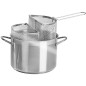 Spaghettiera doppio cestello Barazzoni acciaio inox 24 cm Spaghettiera doppio cestello Barazzoni acciaio inox 24 cm