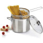 Spaghettiera doppio cestello Barazzoni acciaio inox 24 cm Spaghettiera doppio cestello Barazzoni acciaio inox 24 cm