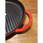 Grill rotondo Staub in ghisa rosso ciliegia 30 cm Grill rotondo Staub in ghisa rosso ciliegia 30 cm