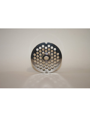 Piastra tritacarne Patrizio acciaio inox modello 12 foro 6