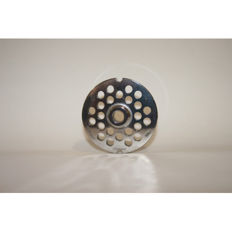 Piastra tritacarne Patrizio acciaio inox modello 12 foro 7