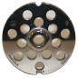 Piastra tritacarne Patrizio acciaio inox modello 12 foro 9