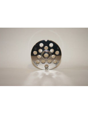 Piastra tritacarne Patrizio acciaio inox modello 12 foro 9