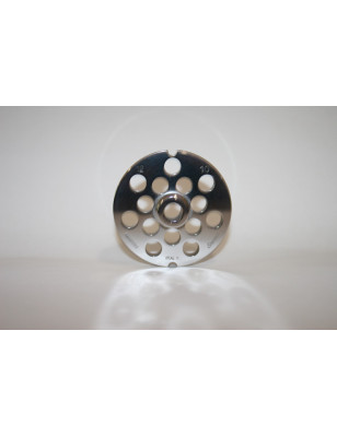 Piastra tritacarne Patrizio acciaio inox modello 12 foro 10