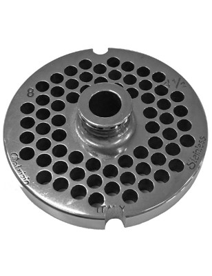 piastra tritacarne in acciaio inox compatibile con tutti i tritacarne modello 8