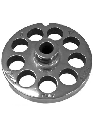 piastra tritacarne in acciaio inox compatibile con tutti i tritacarne modello 8