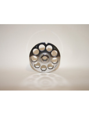 Piastra tritacarne Patrizio acciaio inox modello 8 foro 12