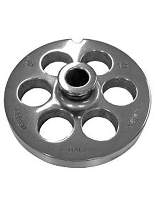 piastra tritacarne in acciaio inox compatibile con tutti i tritacarne modello 8