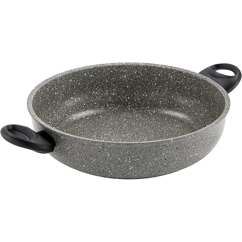 Tegame 2 manici antiaderente Barazzoni Monolitica 24 cm Tegame 2 manici antiaderente Barazzoni Monolitica 24 cm