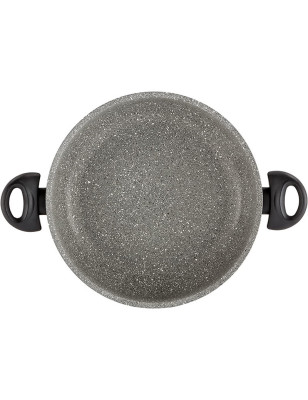 Tegame 2 manici antiaderente Barazzoni Monolitica 24 cm