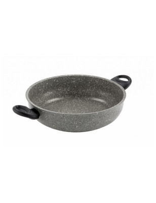 Tegame 2 manici antiaderente Barazzoni Monolitica 32 cm