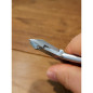 Tronchese cuticole inox Wictor manico corto taglio 8 mm