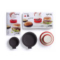 Kit per hamburger Lékué con 8 stampi in silicone