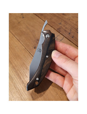 Coltello chiudibile Slim Dragotac Piemontes Fox FX-518 ZW dotato di fodero in pelle