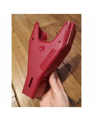 Affettaverdure Borner V5 rosso PowerLine con manico
