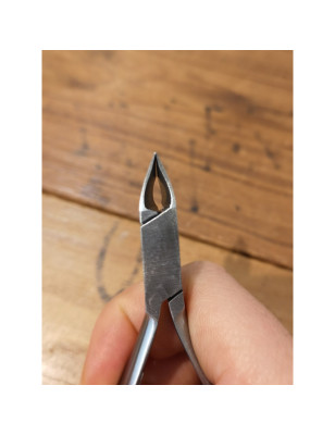 Tronchese cuticole inox Wictor manico corto taglio 6 mm