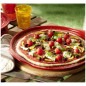 Pietra pizza Emile Henry ceramica rossa 40 cm
