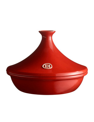 Tajine Emile Henry ceramica rossa 27 cm