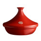 Tajine Emile Henry ceramica rossa 27 cm