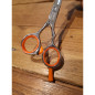 Forbici parrucchiere Orange Steinhart 5,5 pollici Forbici parrucchiere Orange Steinhart 5,5 pollici