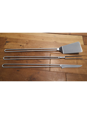 Set barbeque professionale 3 pz inox
