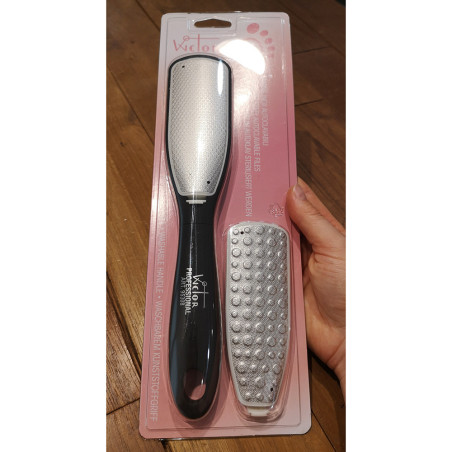 Raspa pedicure doppia grana Wictor Professional