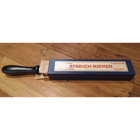 Coramella Juchten Solingen in cuoio con tensionatore