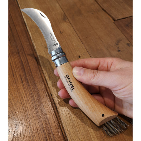 Coltello chiudibile per funghi Opinel N°08 inox