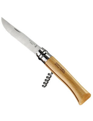 Coltello chiudibile tascabile Opinel con cavatappi incluso