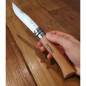Coltello chiudibile Opinel N°10 inox con cavatappi