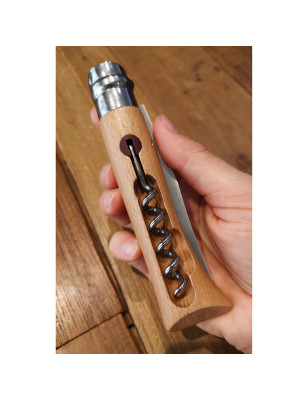 Coltello Opinel cavatappi N°10 cavatappi