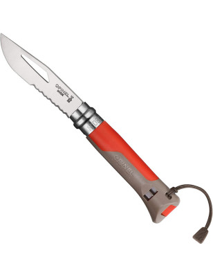 Coltello Outdoor Opinel N08 Rosso