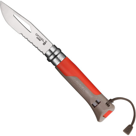 Coltello Outdoor Opinel N08 Rosso