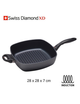 Bistecchiera per induzione Swiss Diamond XD 66281I cm 28 x 28