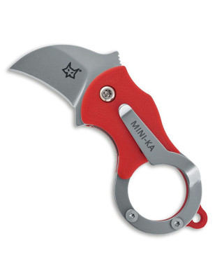 Mini coltello da tasca Mini-KA Fox FX-535 R nylon rosso