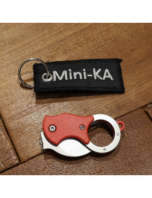 Mini coltello da tasca Mini-KA Fox FX-535 R nylon rosso