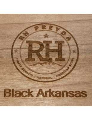 Pietra per affilatura Hard Black Arkansas RH Preyda 25 x 8 x 2  cm