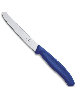 Coltello da tavola Victorinox 6.7832 blu. Il migliore in commercio
